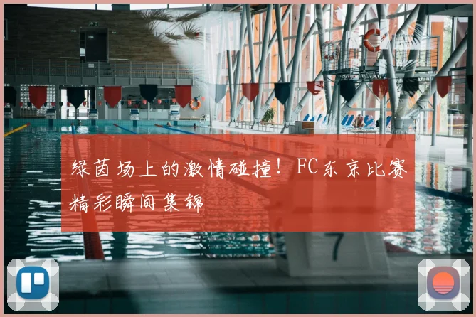 绿茵场上的激情碰撞！FC东京比赛精彩瞬间集锦