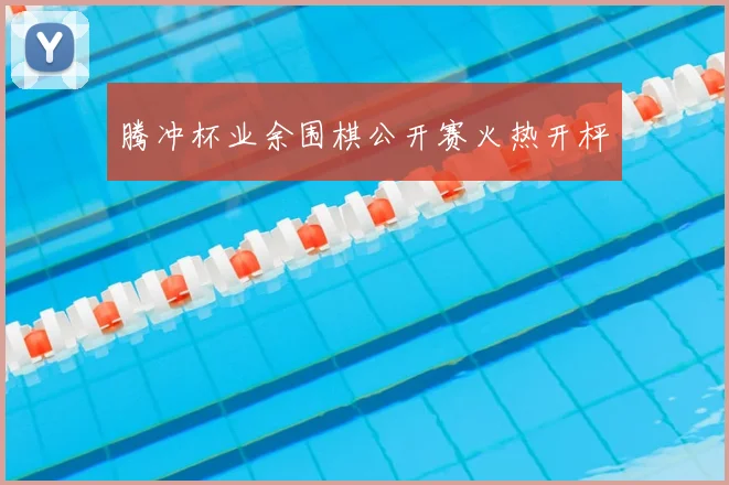 腾冲杯业余围棋公开赛火热开枰